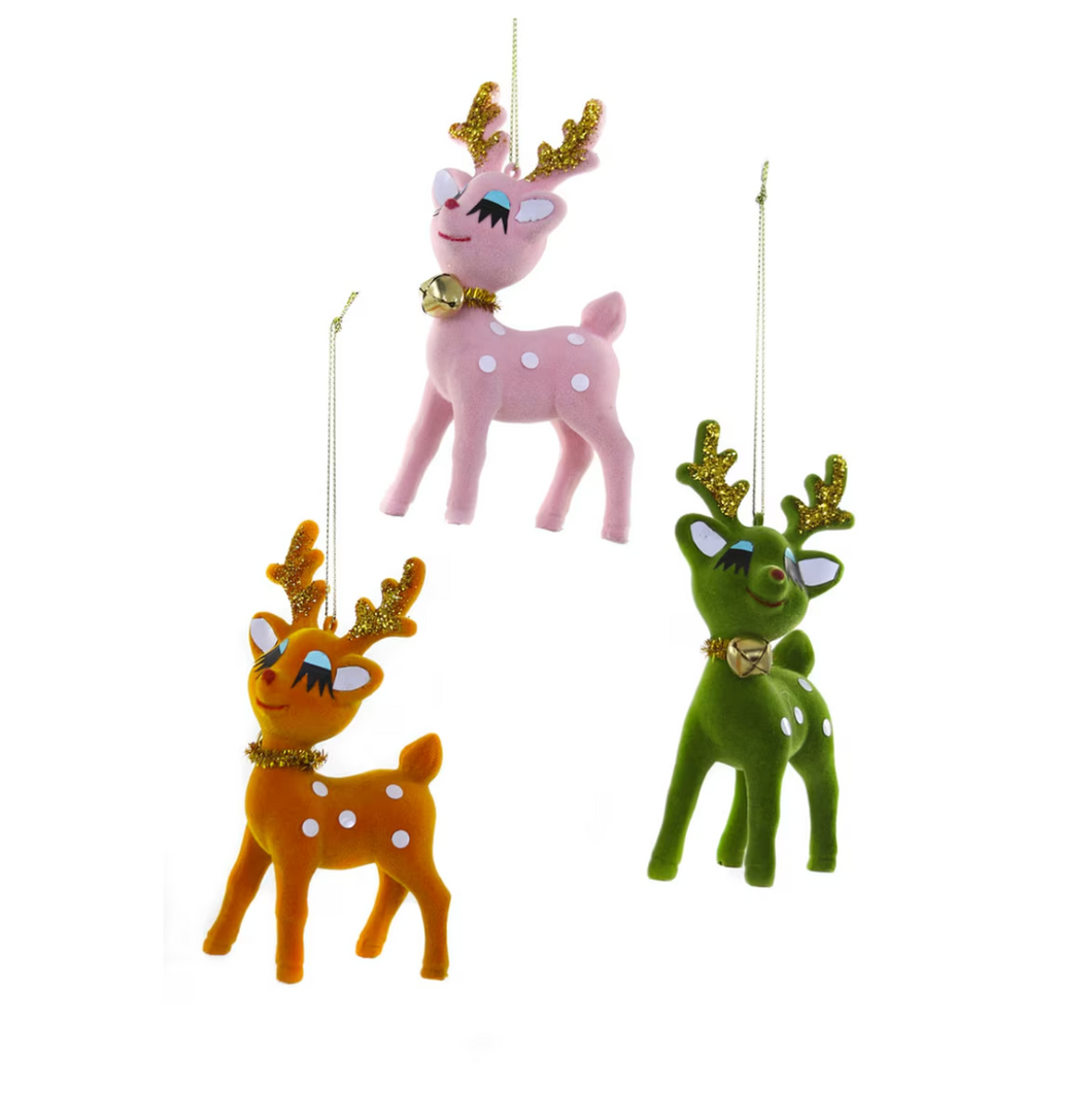 Cheerful Deer Ornaments