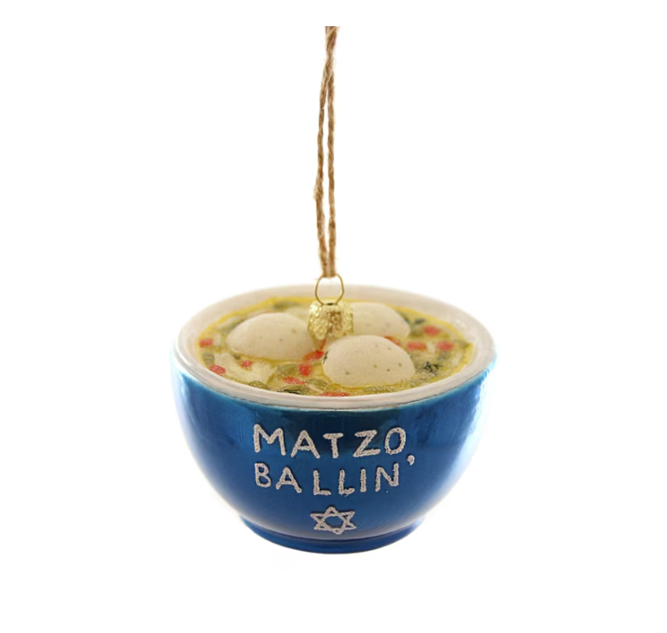 Matzo Ballin' Ornament