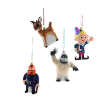 Load image into Gallery viewer, Retro Rudolph Characters Ornaments
