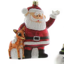 Load image into Gallery viewer, Retro Rudolph Characters Ornaments
