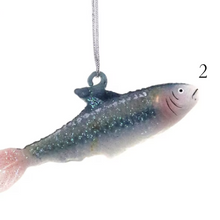 Load image into Gallery viewer, Sardine Ornament - Various Styles
