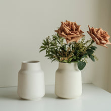 Load image into Gallery viewer, White Textured Vase
