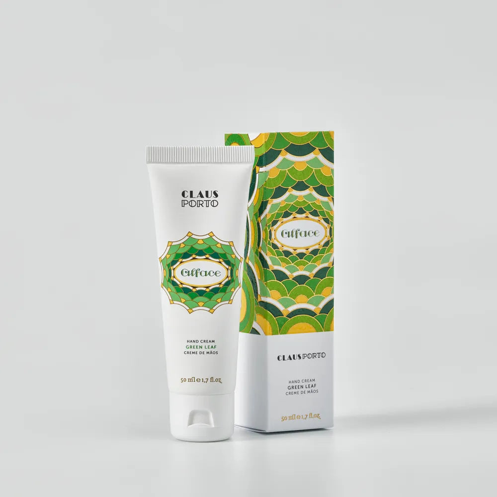 Claus Porto Hand Cream - ALFACE Green Leaf
