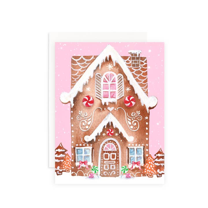 Pink Gingerbread House