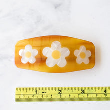 Load image into Gallery viewer, Dreaming Daisy Hair Barrette - Bronze
