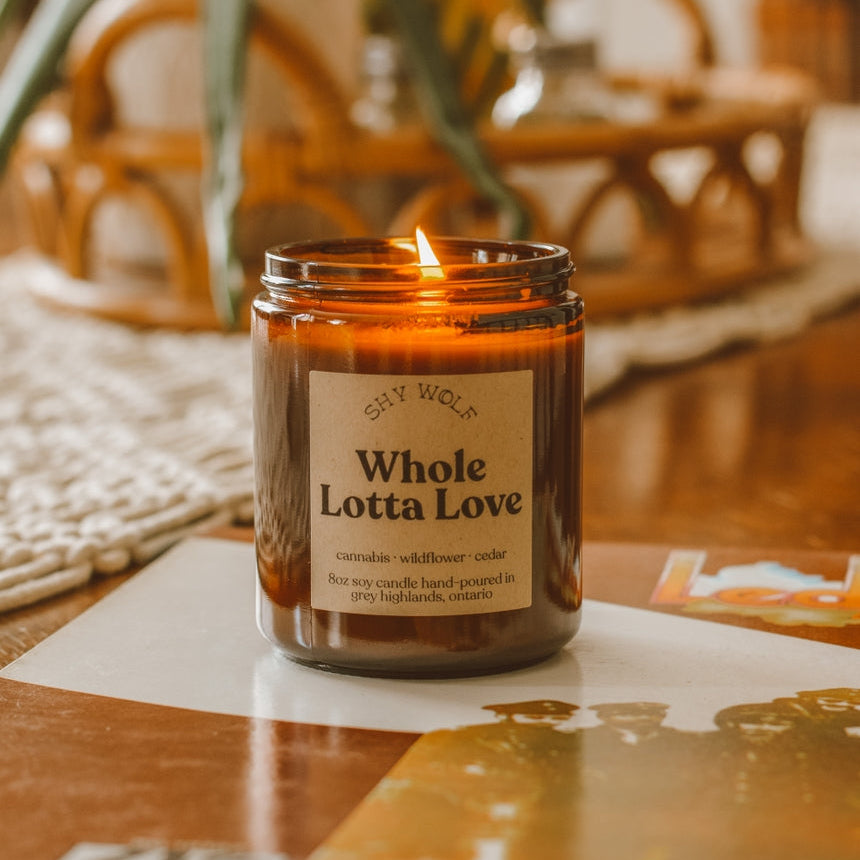 Shy Wolf Candle - Whole Lotta Love