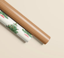 Load image into Gallery viewer, Christmas Tree Toffee Stripe Double Sided Wrap | 3 Sheets
