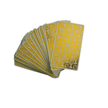 Load image into Gallery viewer, Sage Gold Tarot Deck &amp; Guide
