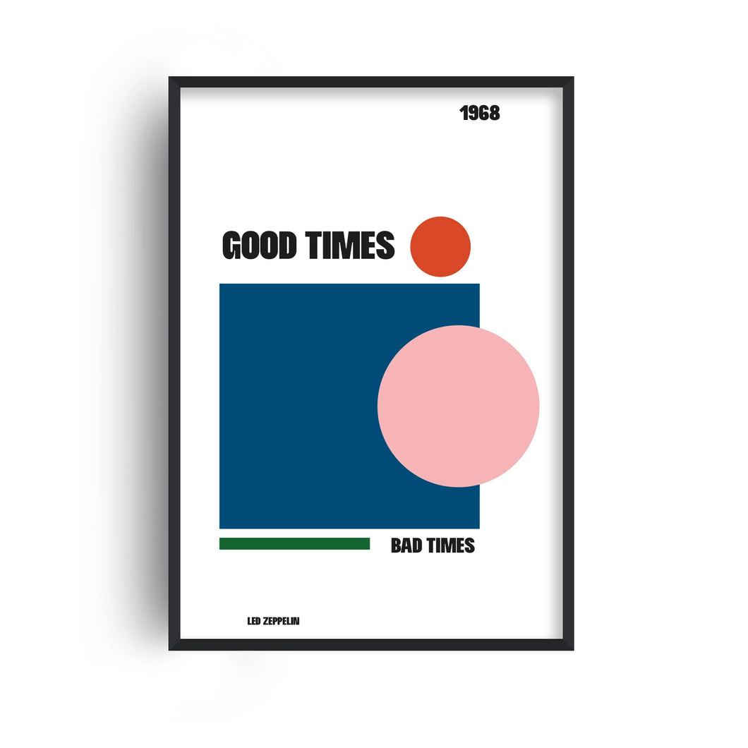 Good Times Bad Times - Abstract Giclée Art Print