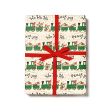 Load image into Gallery viewer, Elf Train Wrapping Paper
