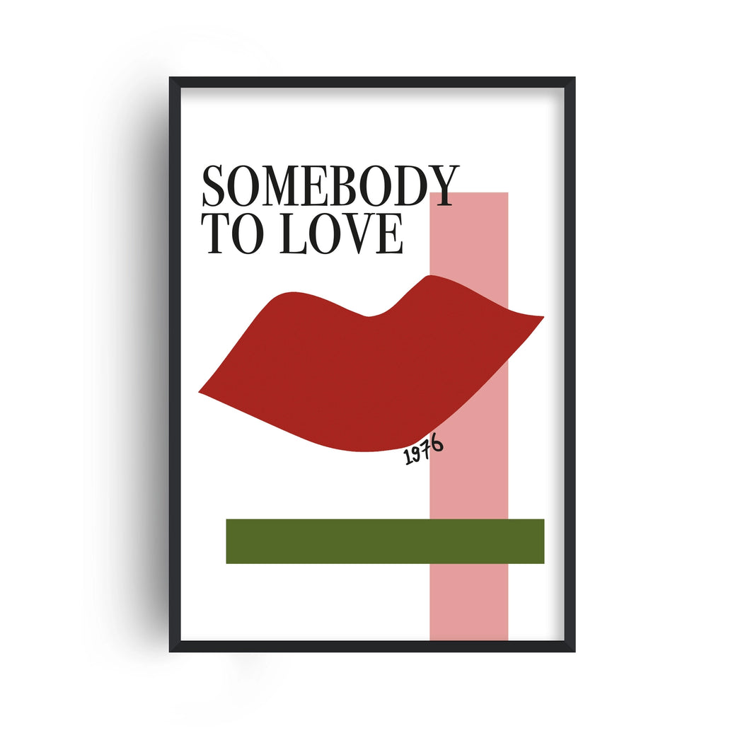 Somebody to Love - Queen Inspired Abstract Giclée Art Print