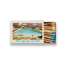 Load image into Gallery viewer, Oasis Lounge and Patio Matchbook Print
