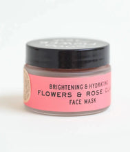 Load image into Gallery viewer, Flowers &amp; Rose Botanical Face Mask

