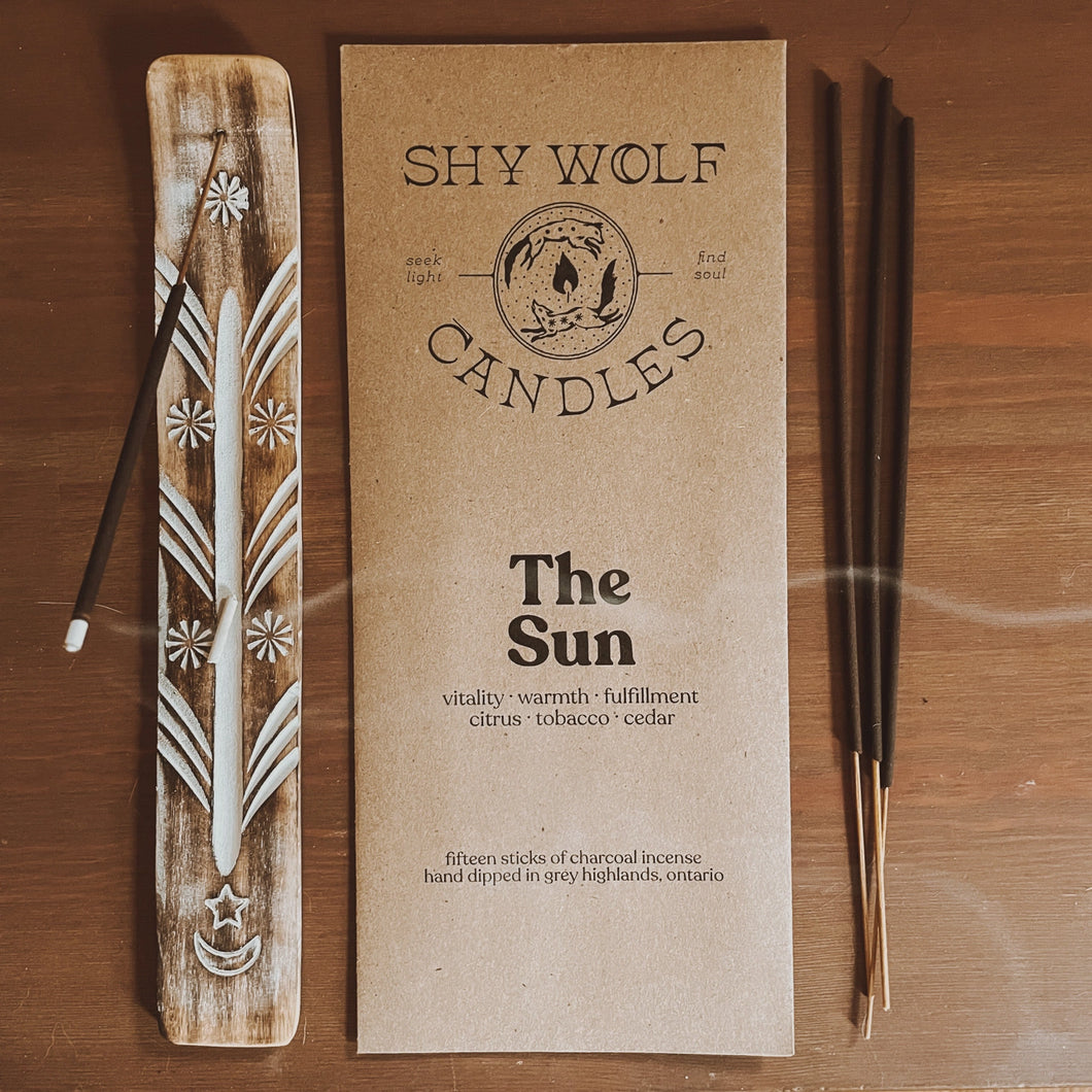 Shy Wolf Incense - The Sun