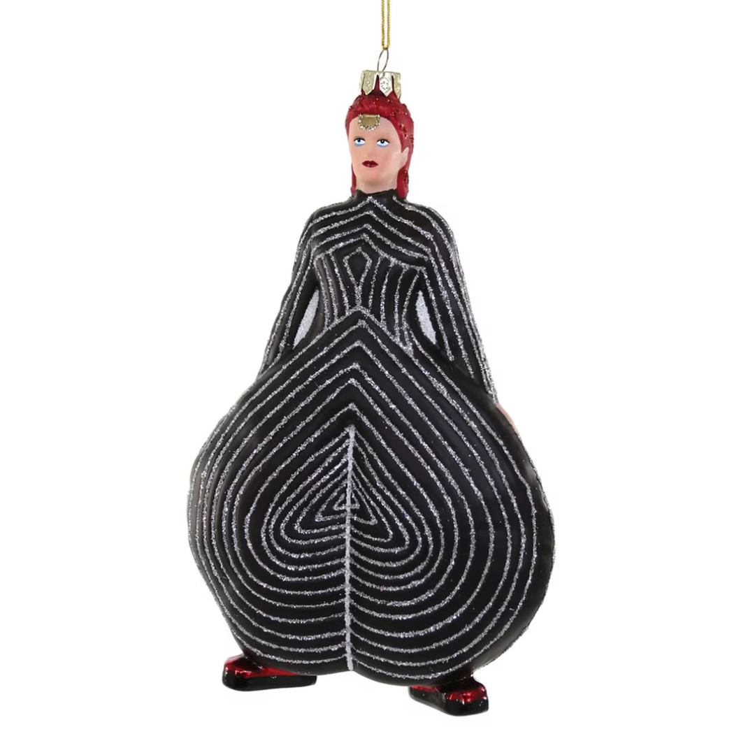 David Bowie Big Pants Ornament