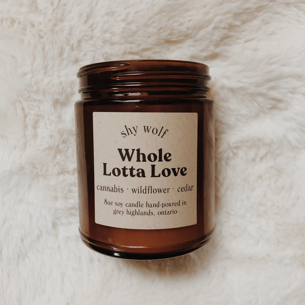 Shy Wolf Candle - Whole Lotta Love
