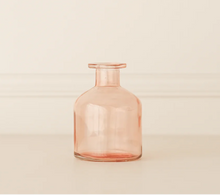 Load image into Gallery viewer, Glass Bud Vase - Pink (multiple sizes available)
