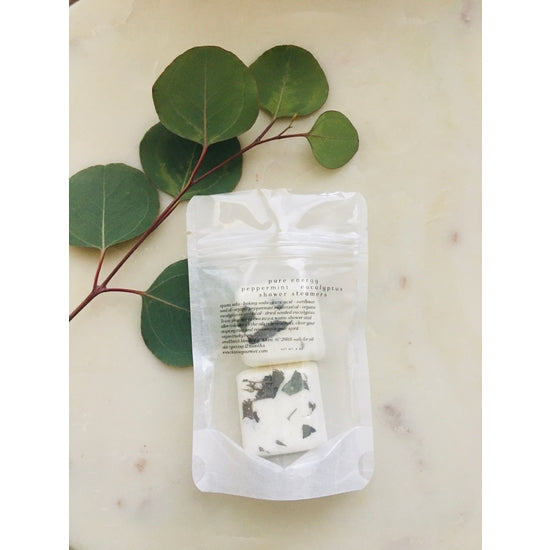 Pure Energy Eucalyptus + Peppermint Organic Shower Steamer
