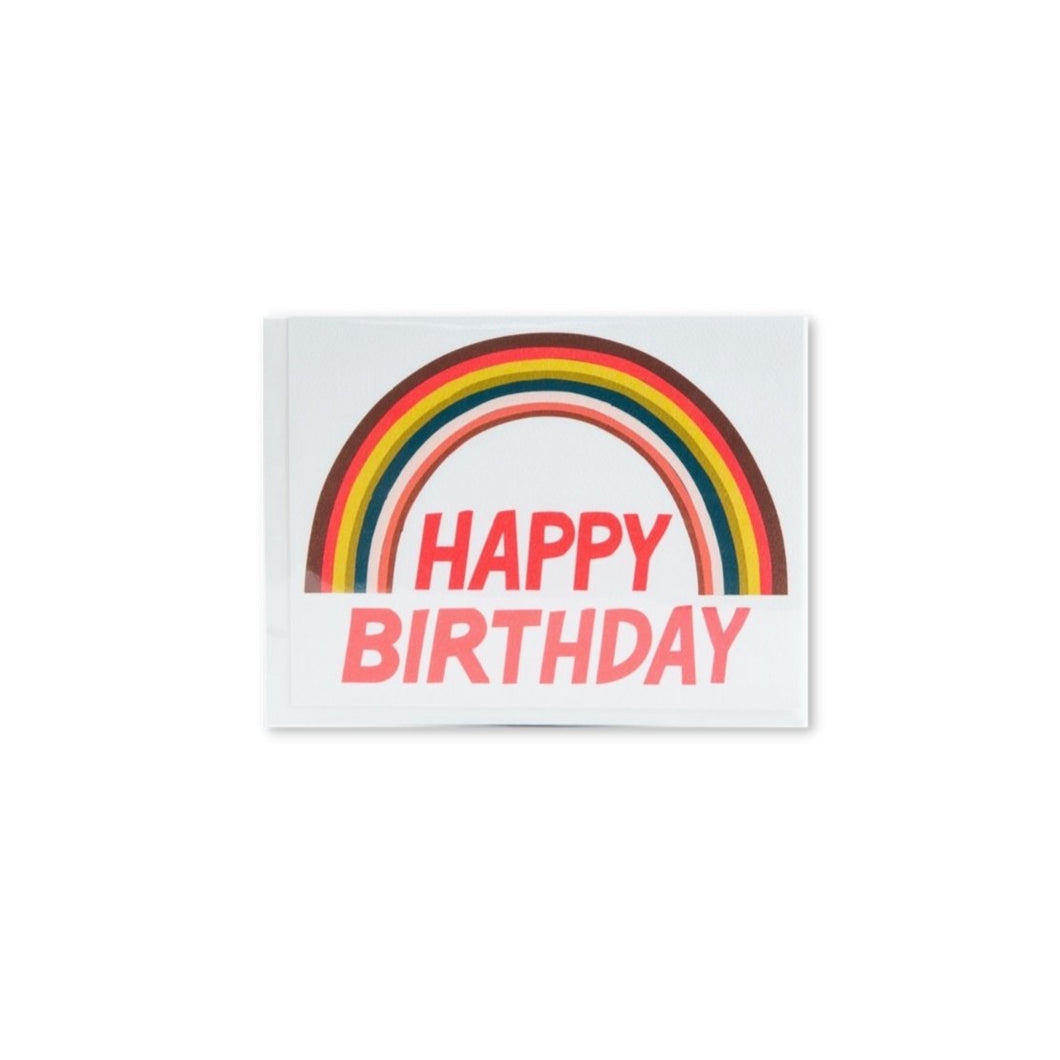 Happy Birthday Neon Rainbow