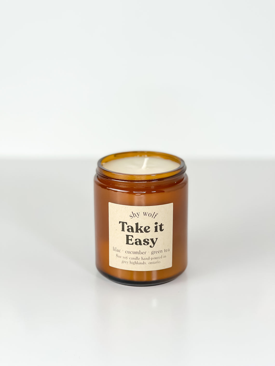 Shy Wolf Candle - Take It Easy